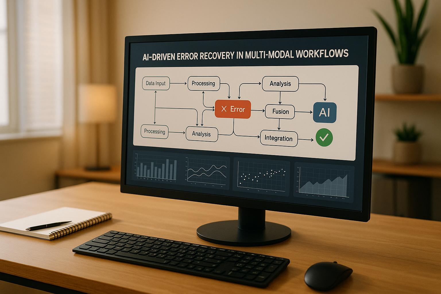 다중 모드 워크플로의 AI 기반 오류 복구