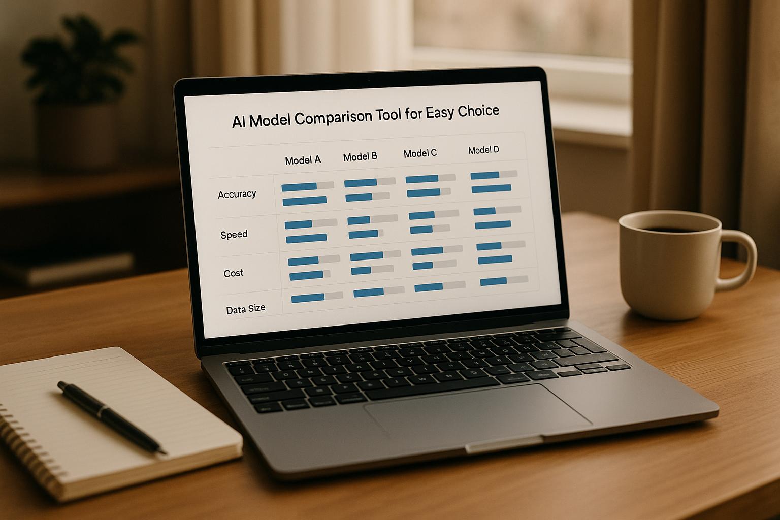 AI-modelvergelijkingstool voor eenvoudige keuze