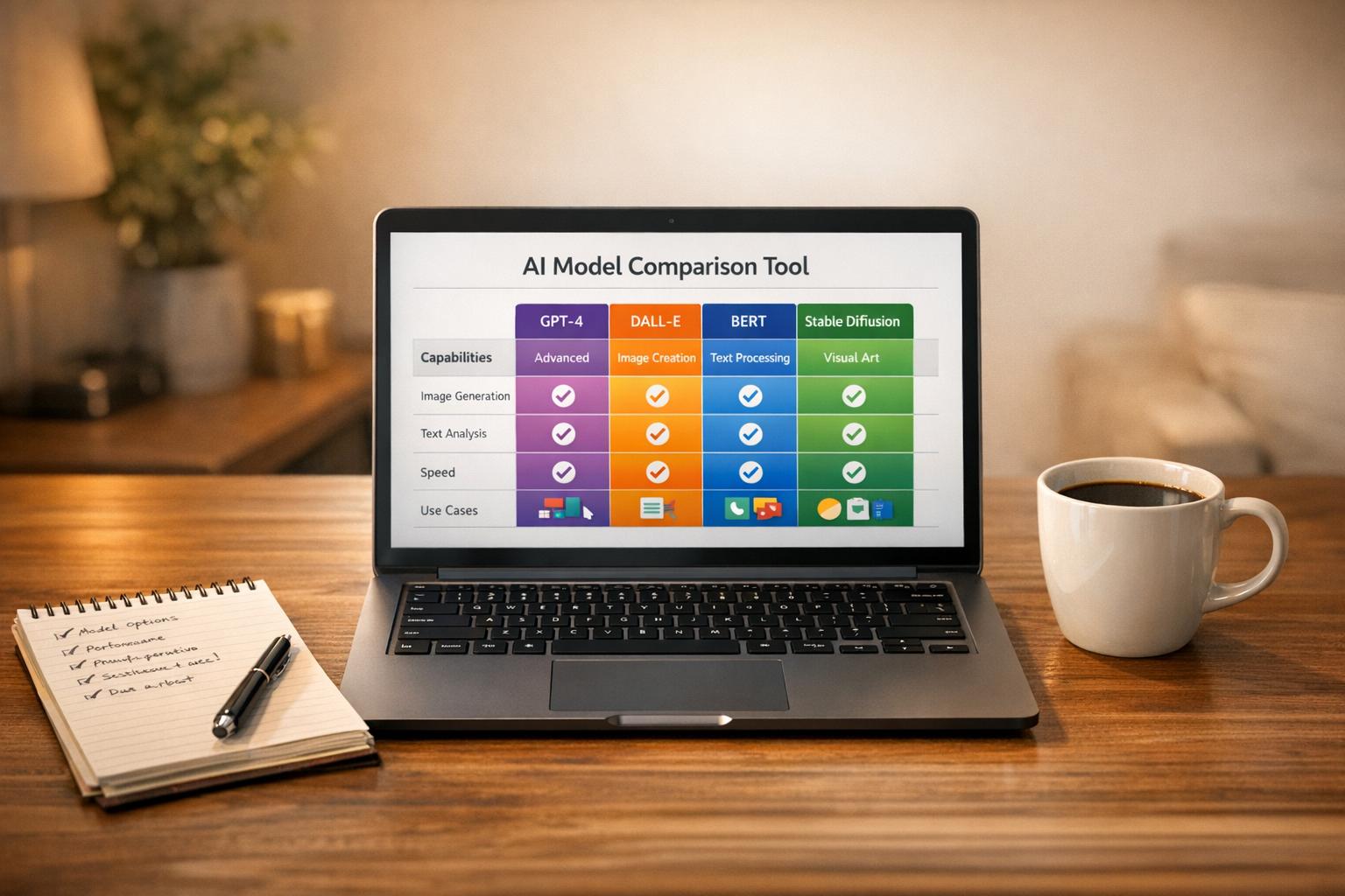 Herramienta de comparación de modelos de IA para tomar decisiones sencillas