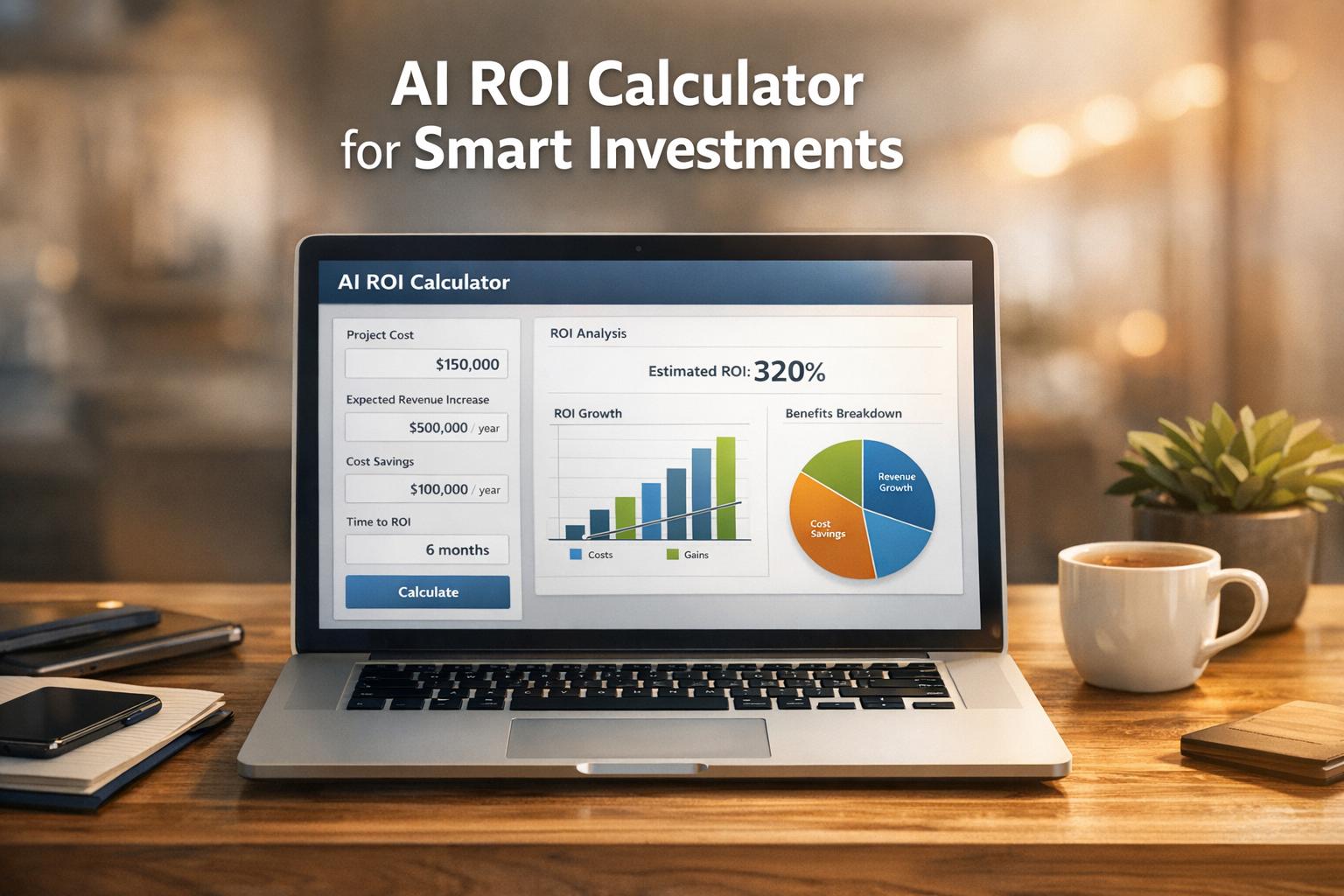Calculadora de ROI de IA para inversiones inteligentes
