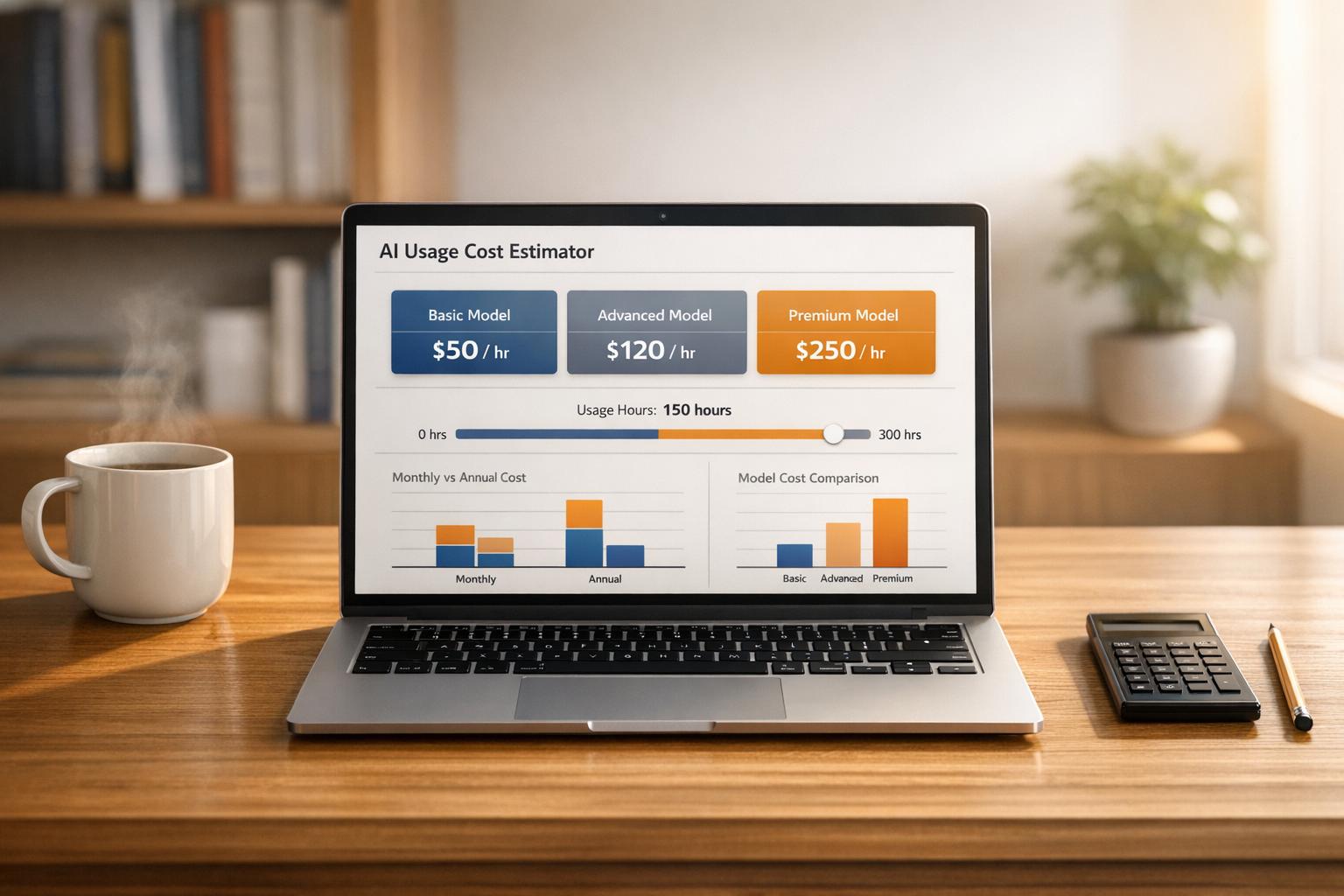 Estimador de costos de uso de IA para la planificación presupuestaria