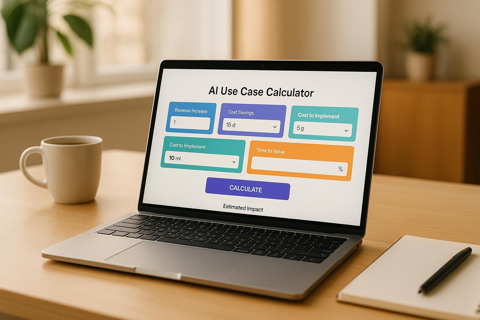 Calculadora de casos de uso de IA