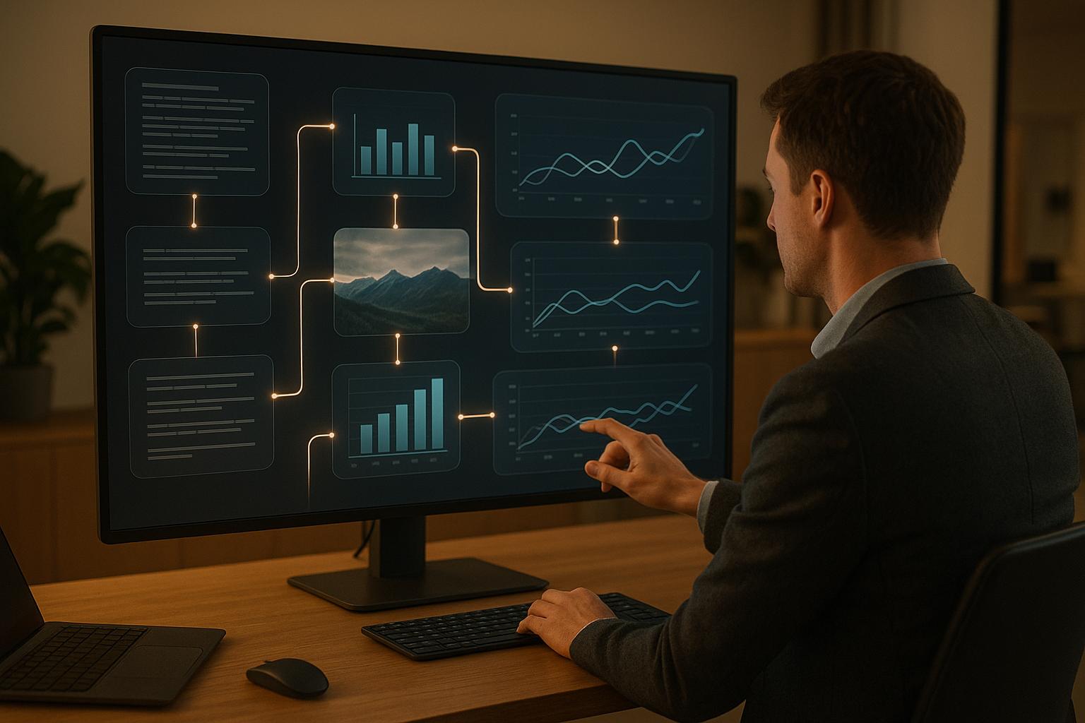 AI 기반 워크플로우를 위한 교차 모달 데이터 동기화