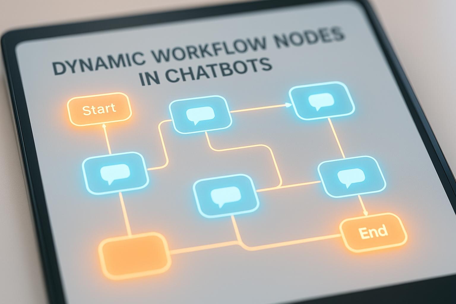 Nodos de flujo de trabajo dinámico en chatbots
