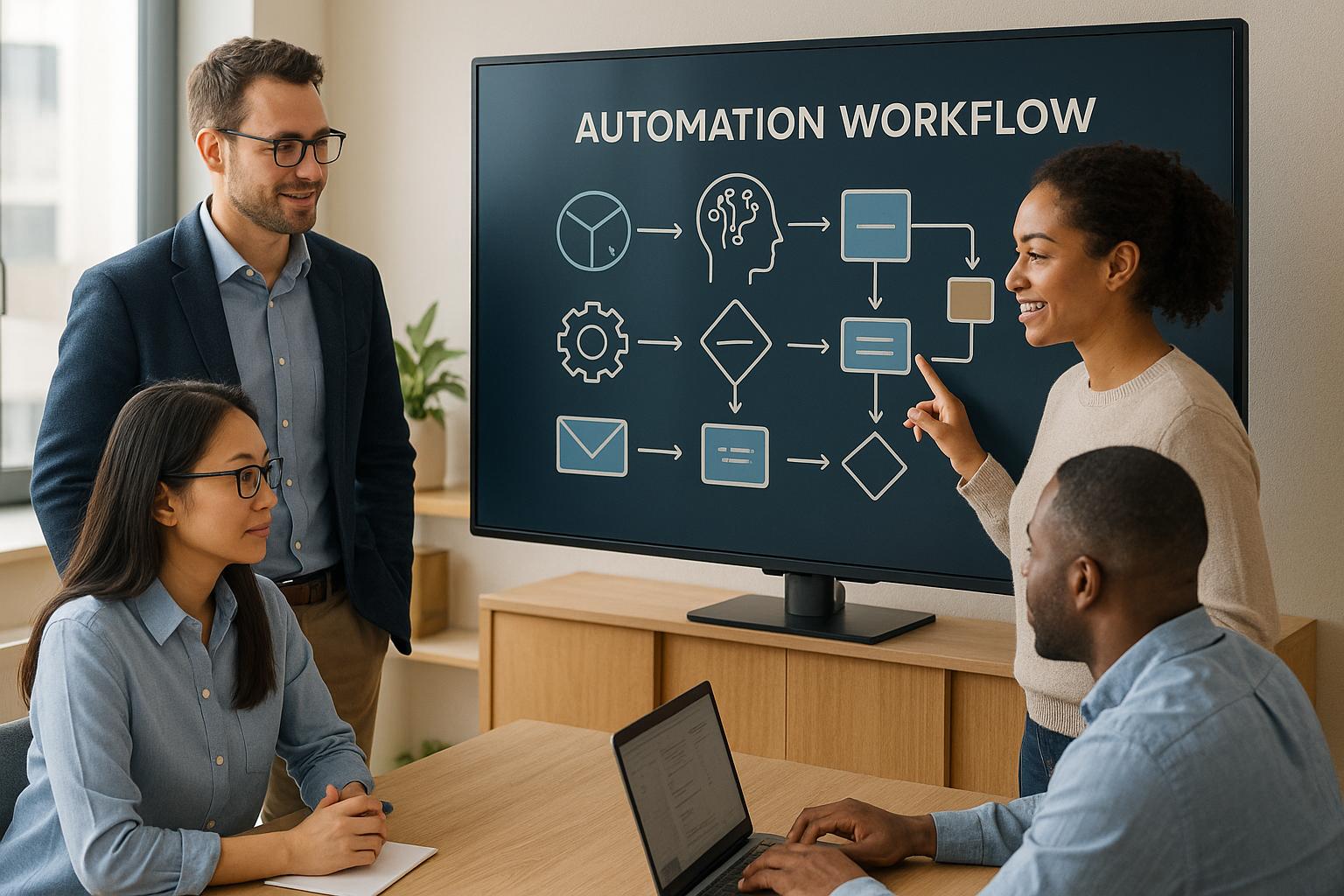 AI 도구가 대규모 팀의 워크플로 자동화를 혁신하는 방법