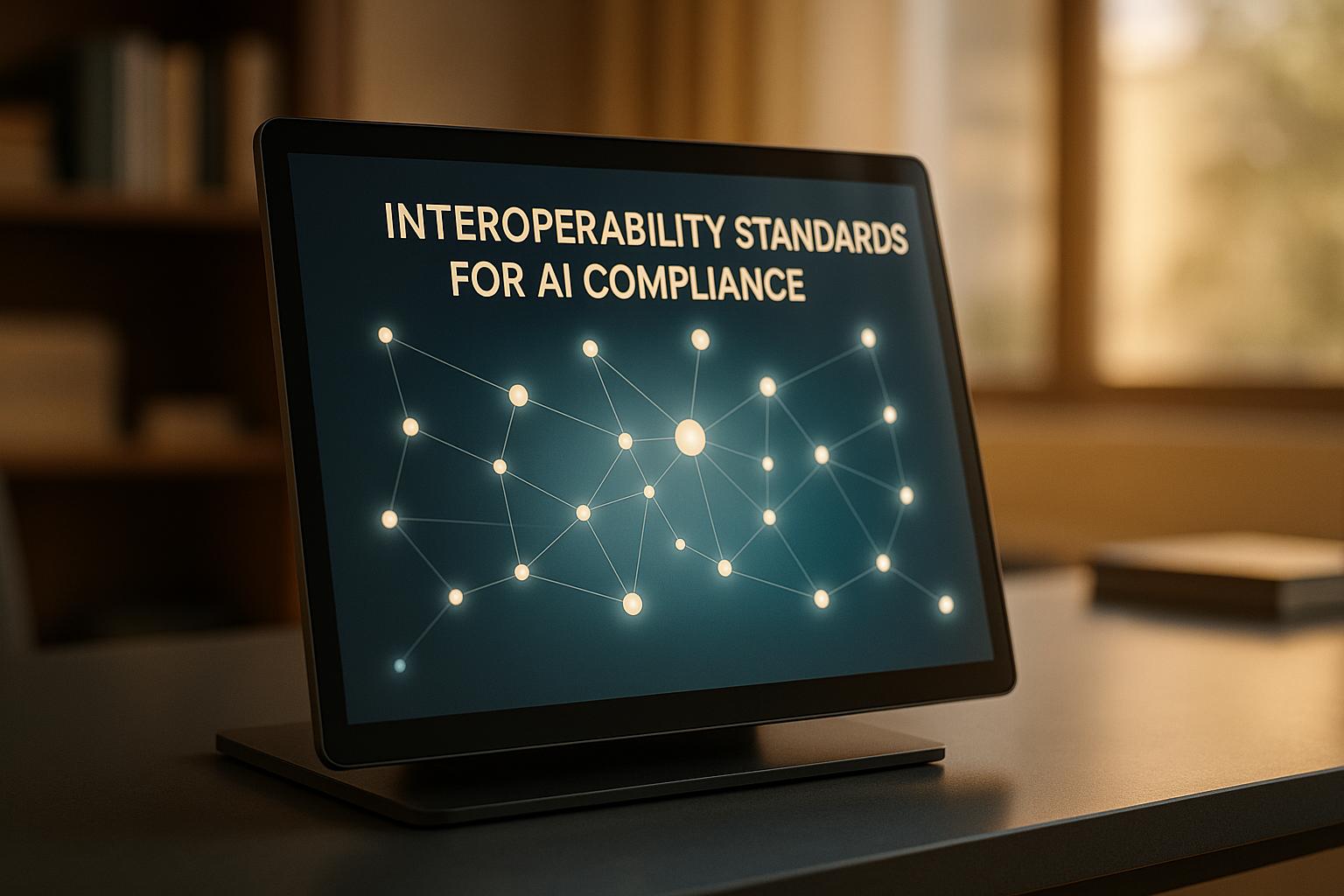 AI 규정 준수를 위한 상호 운용성 표준