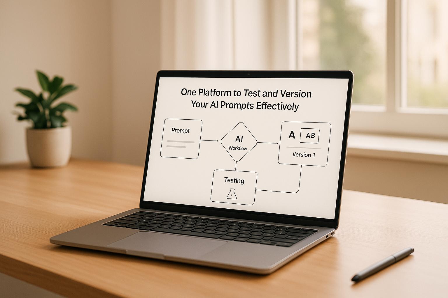 Una plataforma para probar y versionar sus mensajes de IA de manera efectiva
