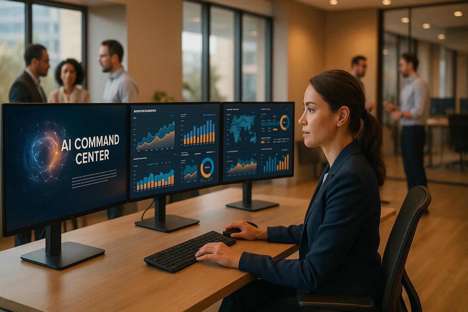 안정적인 AI 지휘센터를 갖춘 3개 기업