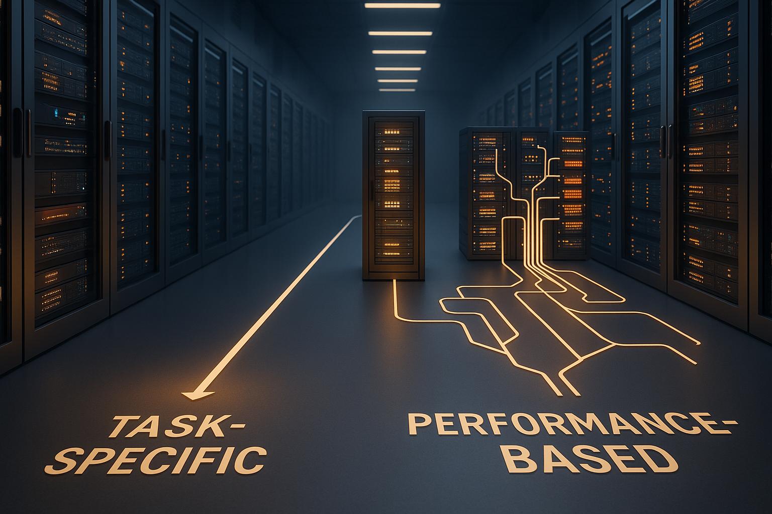 Enrutamiento de modelos específicos de tareas versus modelos basados ​​en el rendimiento