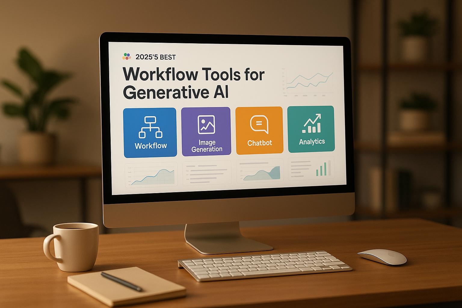 생성 AI 모델을 위한 2025년 최고의 워크플로 도구